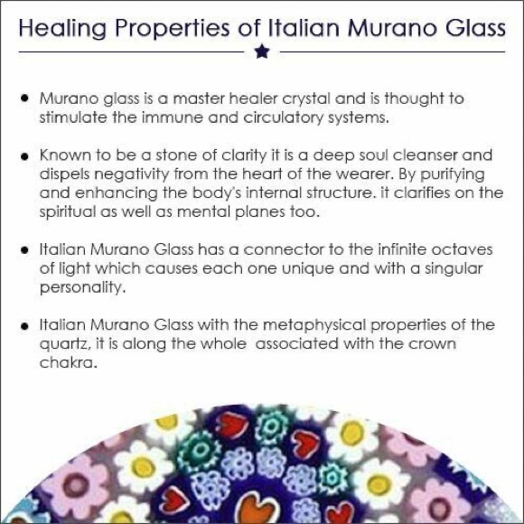 NEW Earrings Italian Murano Glass pierced - Picture 3 of 5